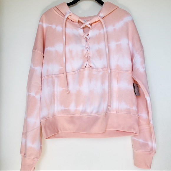Free People Tops - NWT Free People Tie Dye Hoodie Sweatshirt